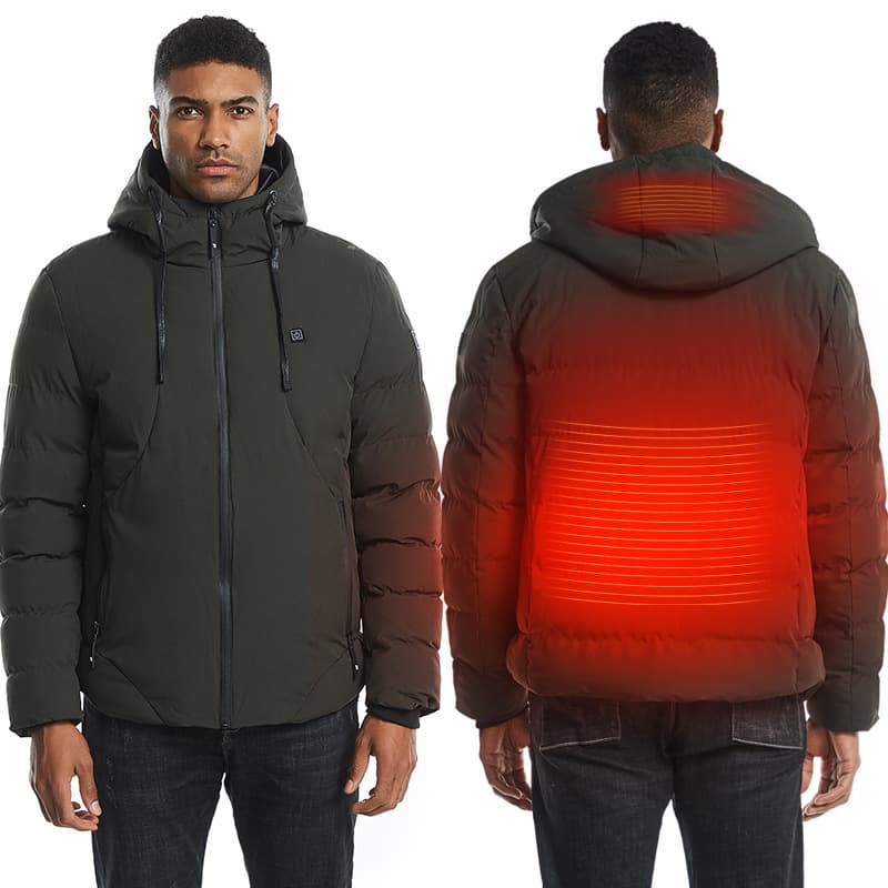 Chaqueta térmica inteligente con calefacción USB
