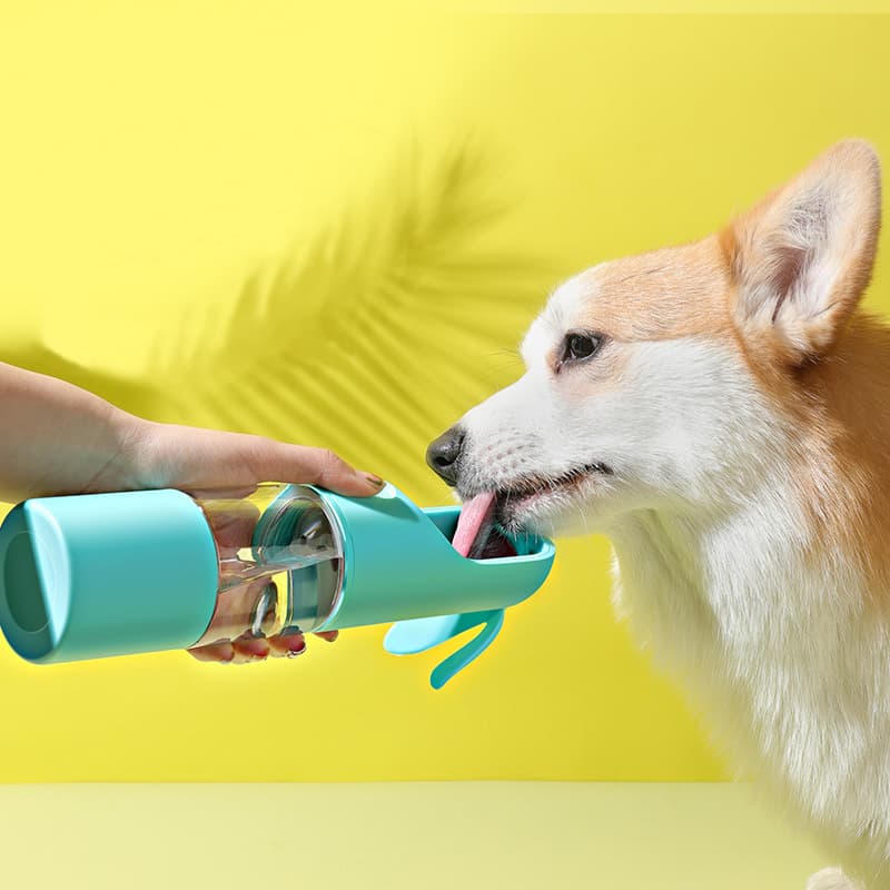 Vasos Portátiles para Mascotas - Agua y Comida