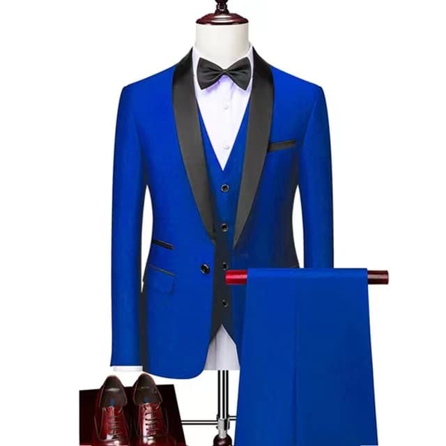 Traje de 3 Piezas para Hombre - Esmóquin Elegante