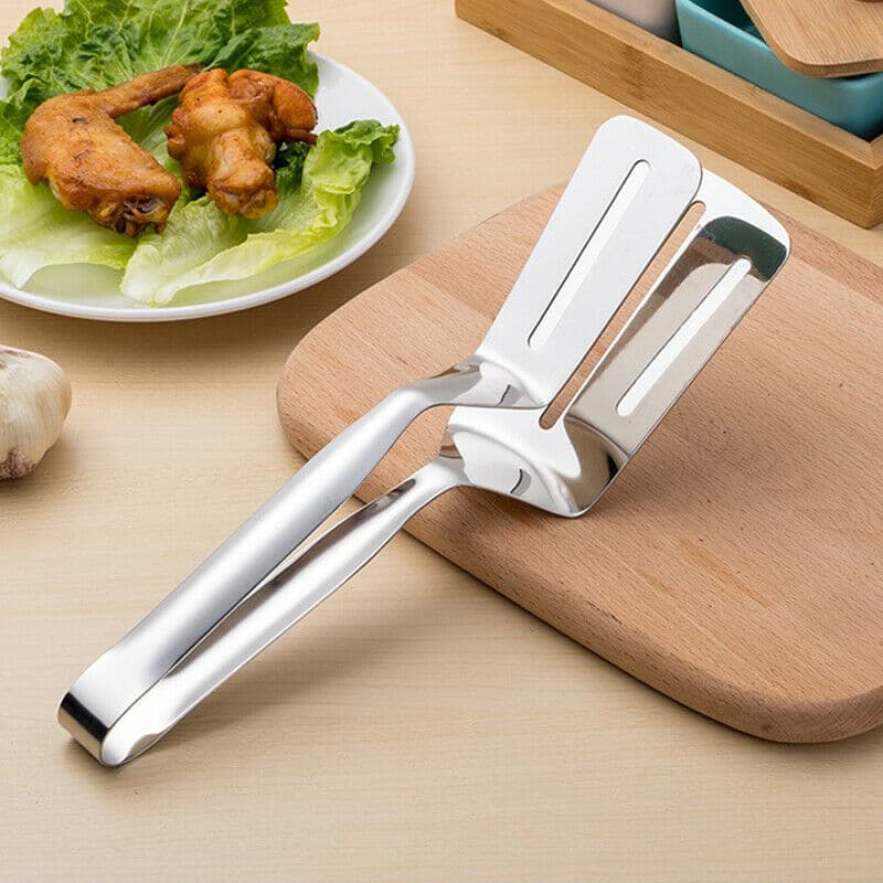 Pinza de Acero Inoxidable para Carnes y BBQ