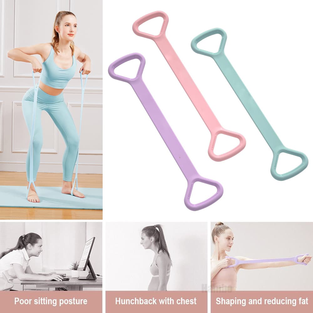 Bandas Elásticas de Resistencia para Yoga y Fitness