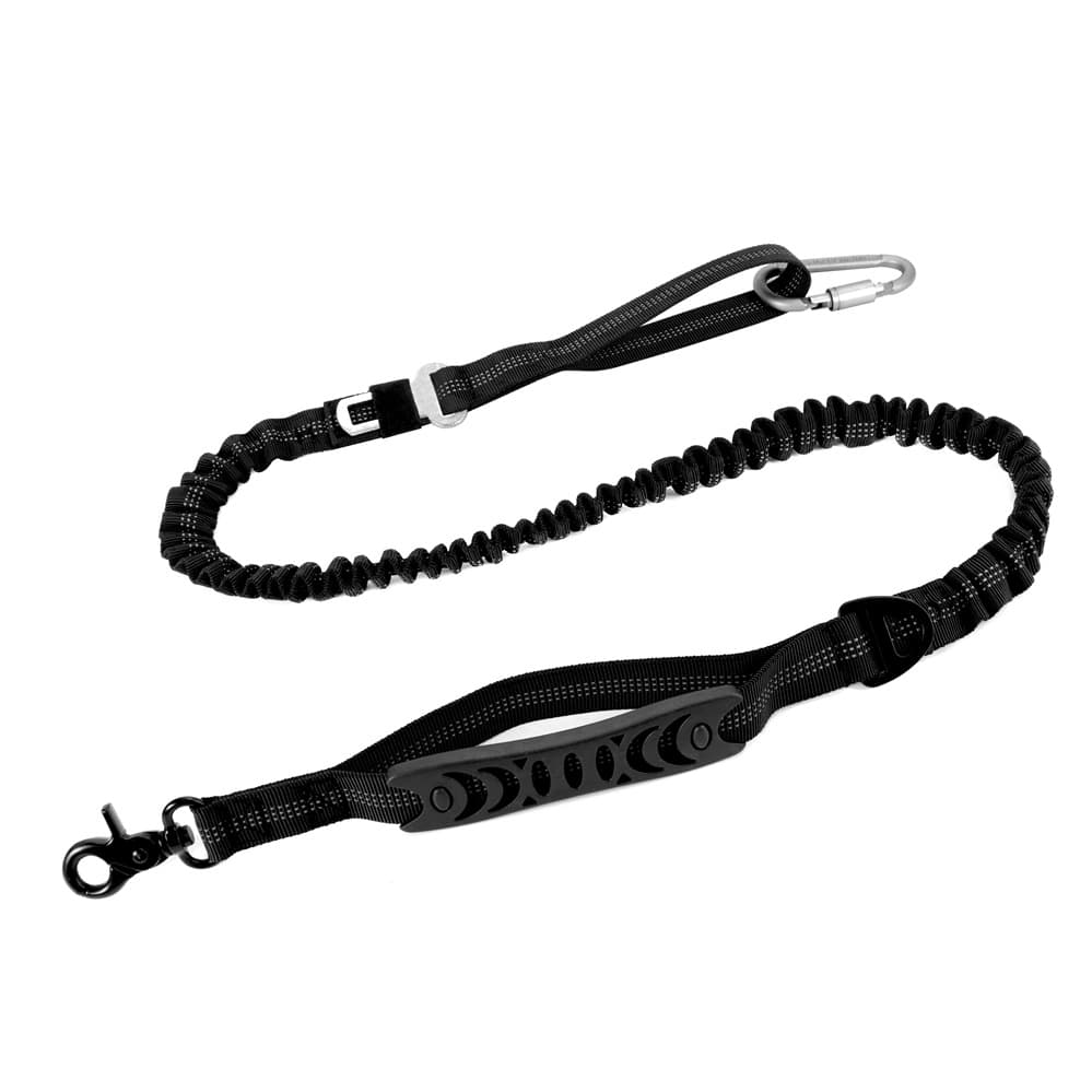 Correa de Perro Ajustable Multifuncional 4-6ft con Cinturón de Coche