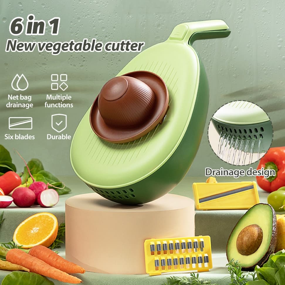 Rallador multifuncional para verduras y hortalizas