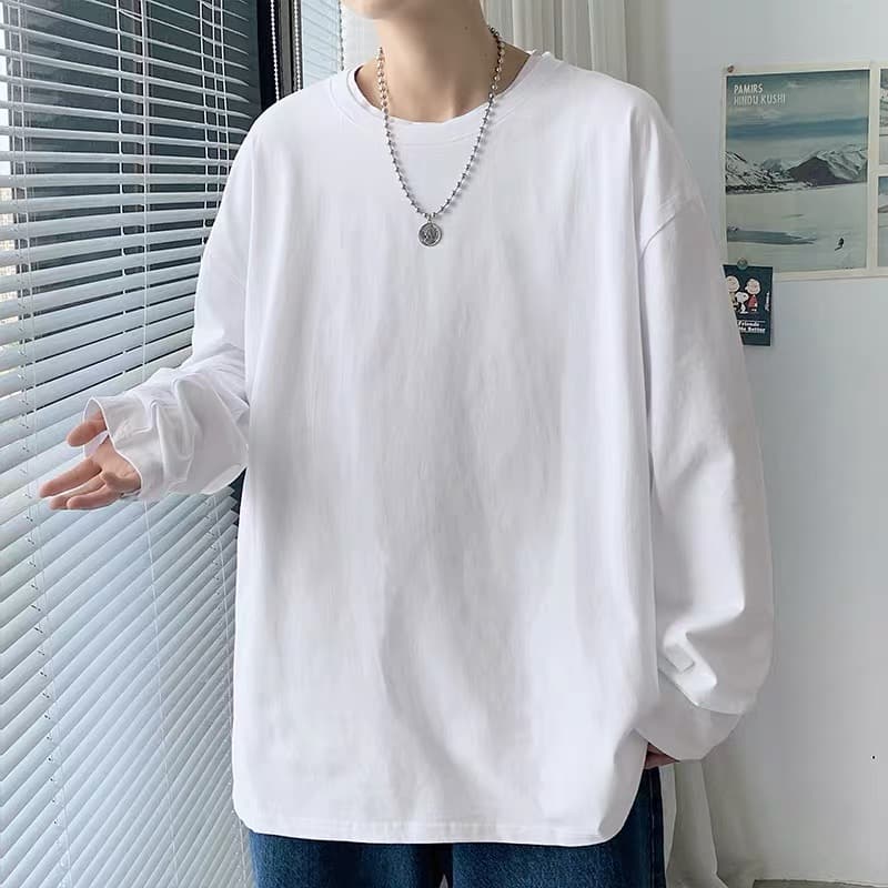 Sudadera Holgada Otoño Hombre Talla Grande