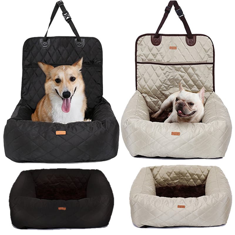 Transportín-Cama Plegable para Perro 2 en 1