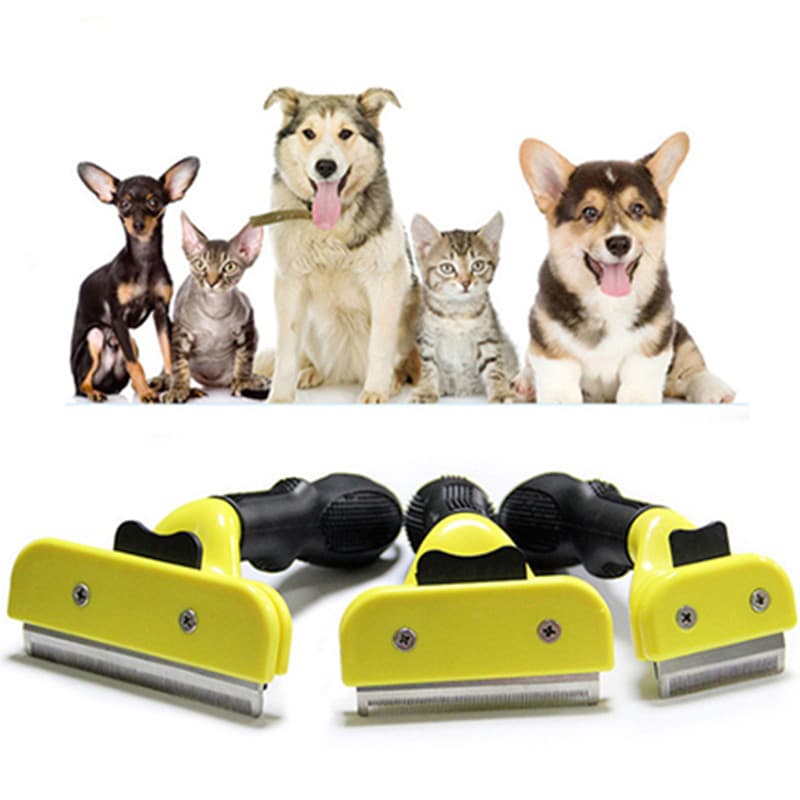 Kit de Aseo para Mascotas - Peine y Cuchilla Deslanador