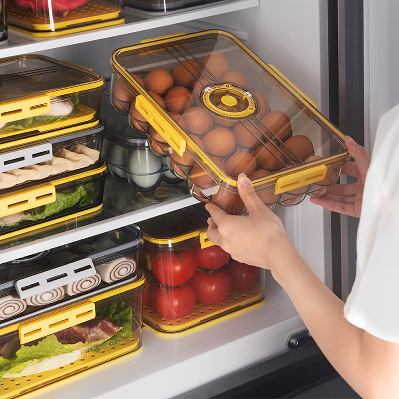 Organizador de Cocina PET con Tapa Hermética