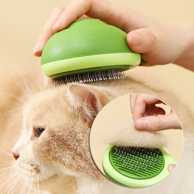 Peine Quitapelos Mascota en Forma de Aguacate