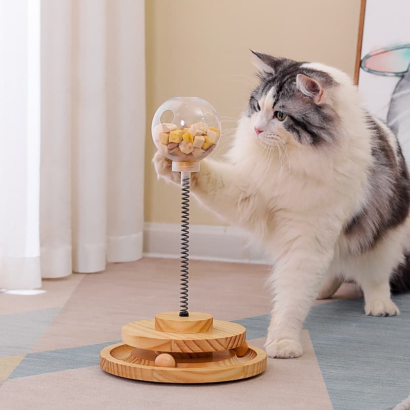 Juguete Dispensador de Premios para Gatos