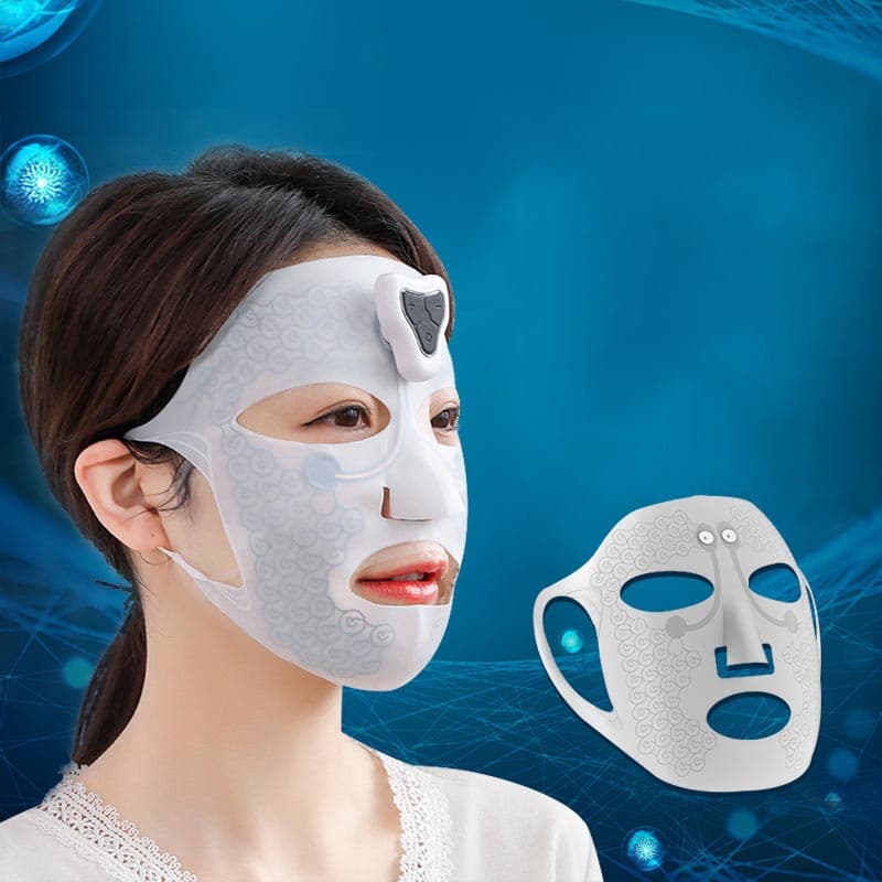 Mascarilla Facial Eléctrica Masajeador Reafirmante Anti-arrugas