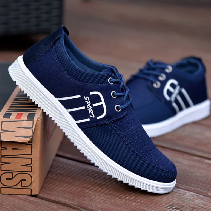 Zapatillas Casual Hombre Otoño Slip-On Estilo Coreano