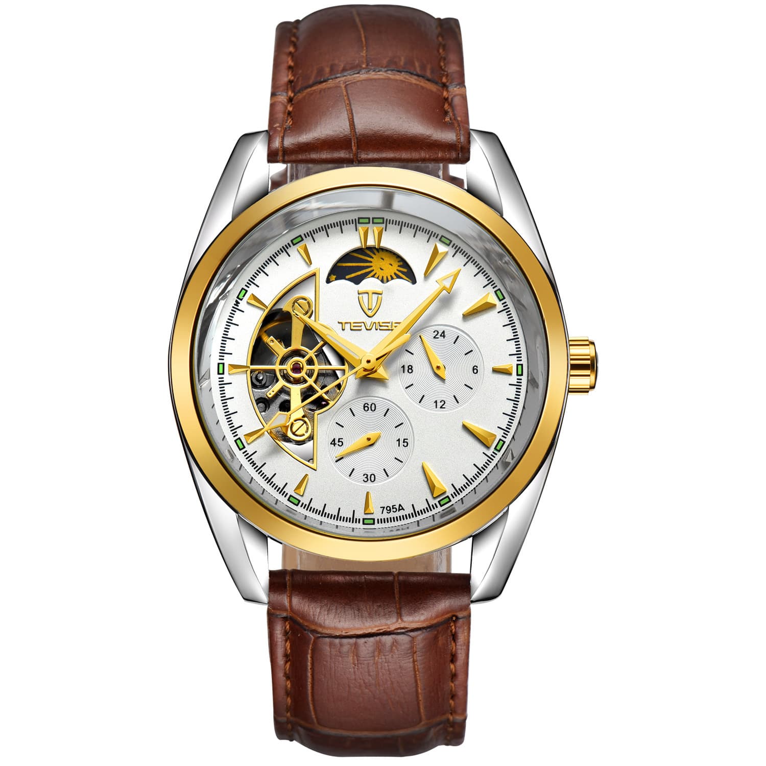 Reloj Automático Katwis Tourbillon Waterproof para Hombre