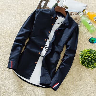 Camisa Casual Slim Fit para Hombre - Verano