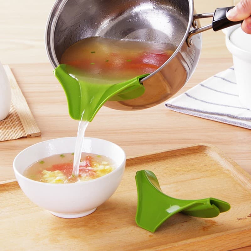 Embudo de Silicona para Cocina