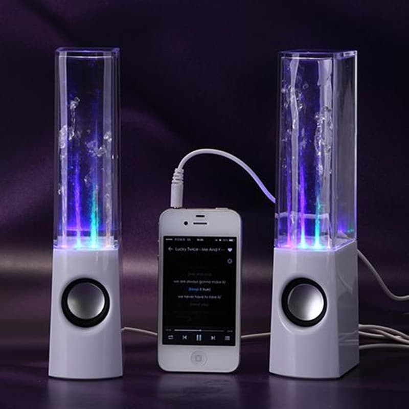 Altavoz LED con Fuente de Agua Danzante