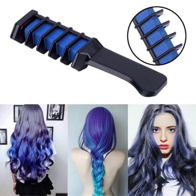 Tizas de Tinte Temporal para Cabello con Pincel