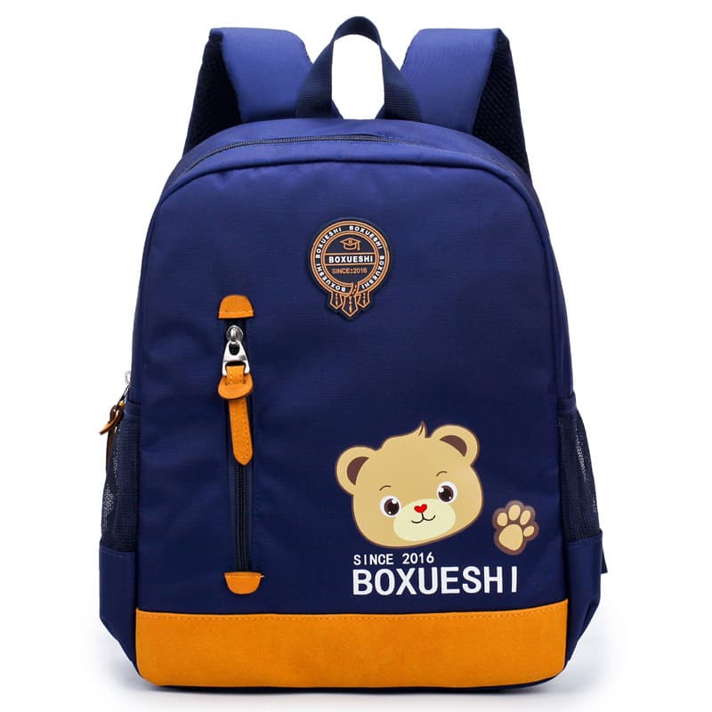 Mochila Escolar Oso Cartoon para Niño