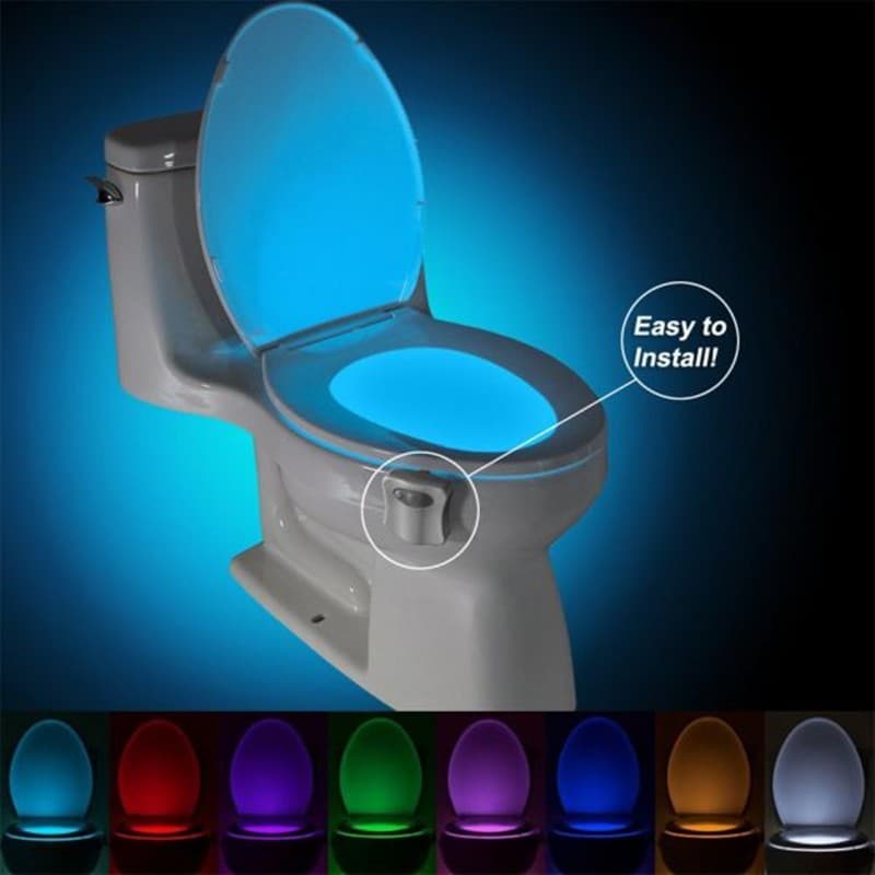 Luz LED Inducción para WC con Sensor