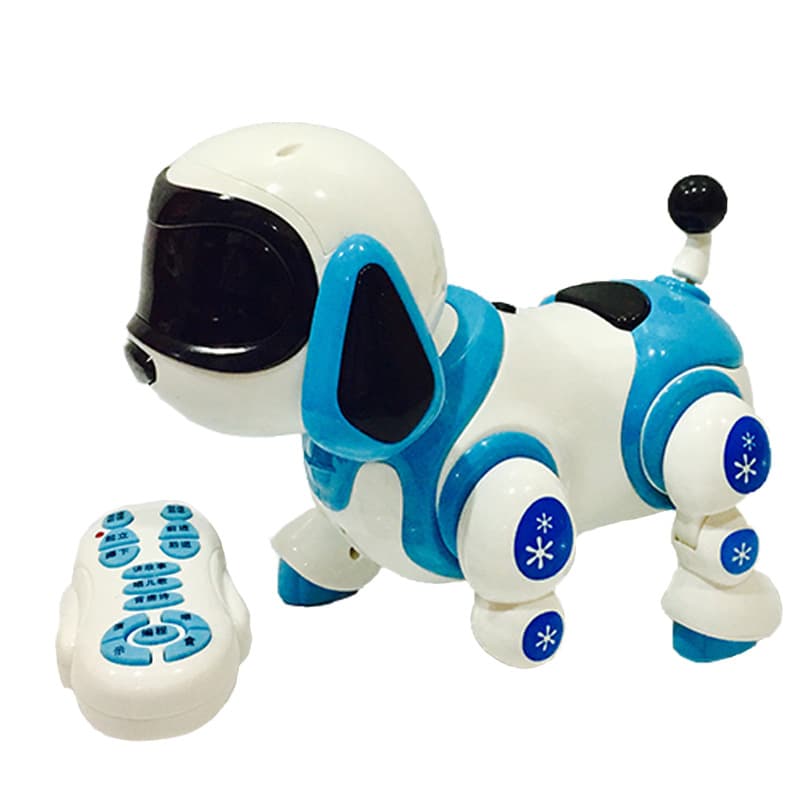 Perro Robótico Inteligente con Control Remoto y Sensor de Voz