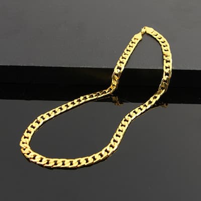 Collar cadena NK acero inoxidable hombre