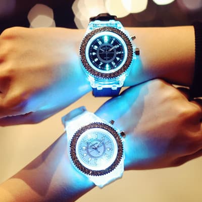 Reloj LED Luminoso Geneva para Mujer