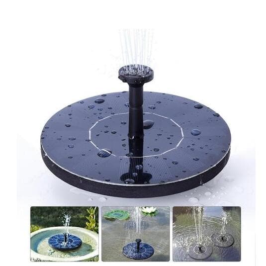 Fuente Solar Flotante Mercurio para Jardín