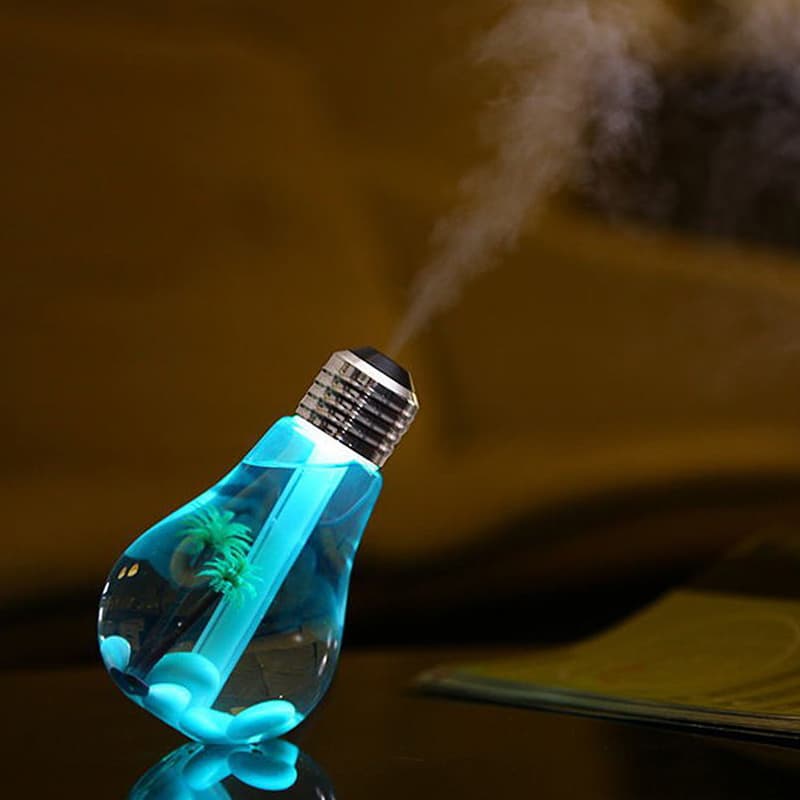 Humidificador Ultrasónico USB con Luz LED y Aroma