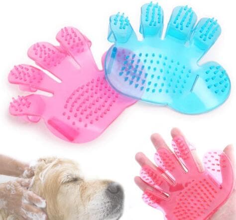 Cepillo de Dedo para Masaje y Aseo de Mascotas