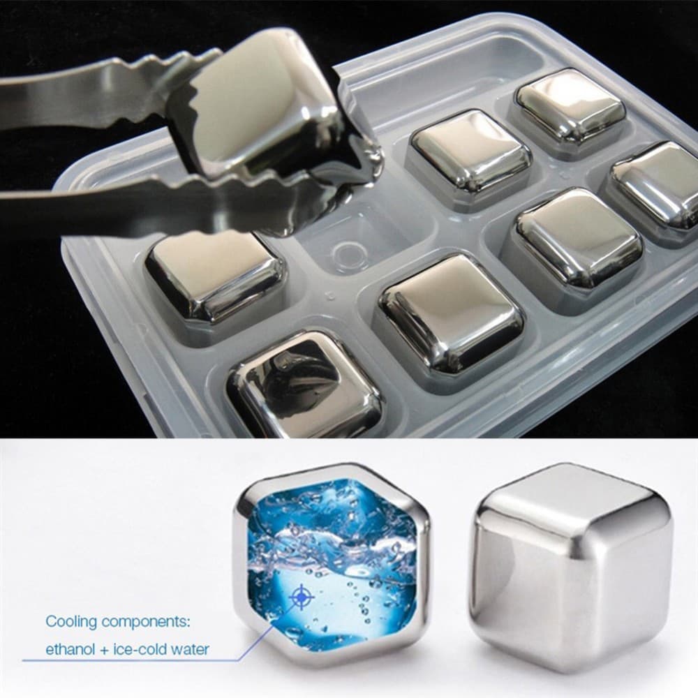 Piedras Refrigerantes Reutilizables para Bebidas