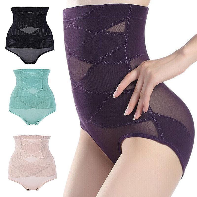 Pantalones Moldeadores de Cintura Alta Postparto para Mujer