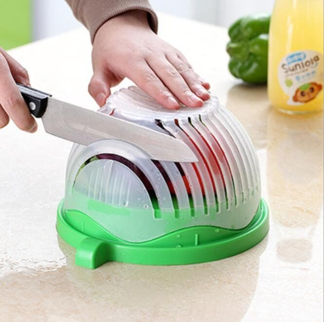 Cortador Creativo de Ensaladas y Frutas