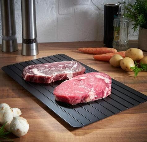 Bandeja Rápida de Descongelación de Aluminio