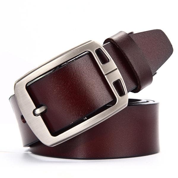 Cinturón de Cuero Genuino Lujo para Hombre
