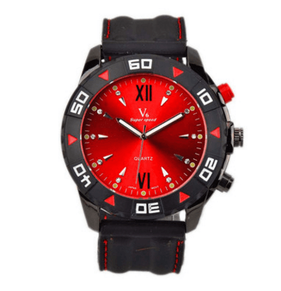 Reloj Deportivo Azul y Rojo