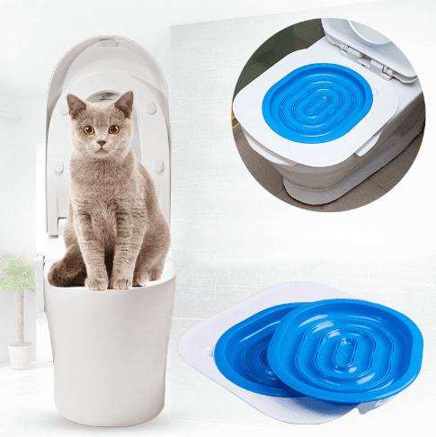Entrenador de Inodoro para Gatos con Luz