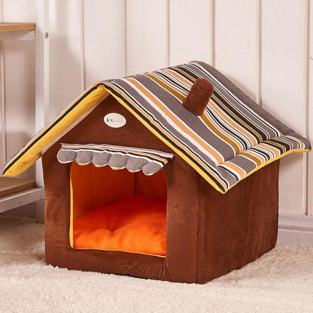 Cama nido desmontable para perros y gatos pequeños y medianos
