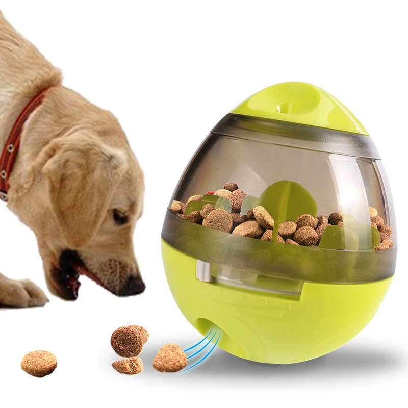 Dispensador de Comida para Mascotas con Juguete Interactivo