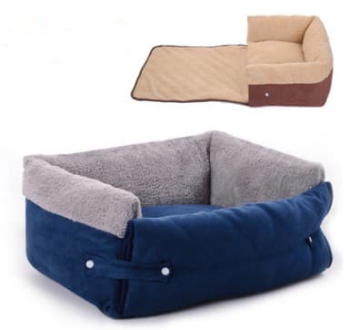 Cama Nido Plegable para Mascotas con Manta