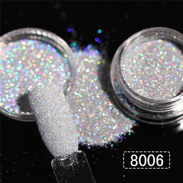 Brillo Holográfico para Uñas