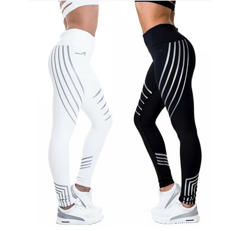 Leggings Deportivos Mujer Luminosos Invierno