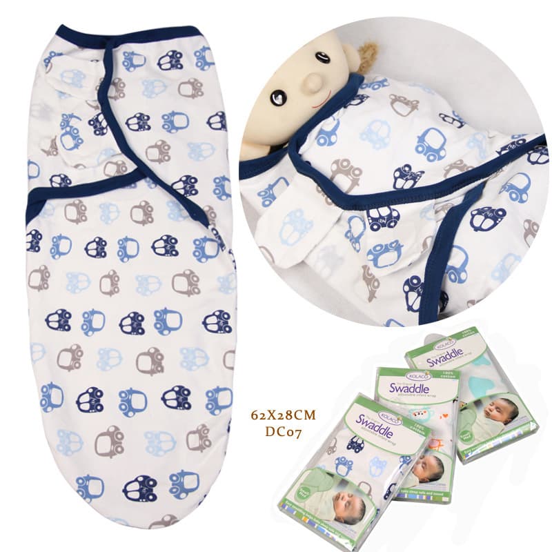Saco de dormir para bebé envolvente de algodón
