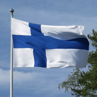 Bandera de Finlandia Nacional