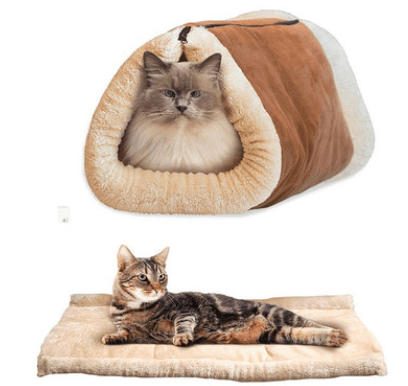 Túnel Cama para Gatos y Mascotas