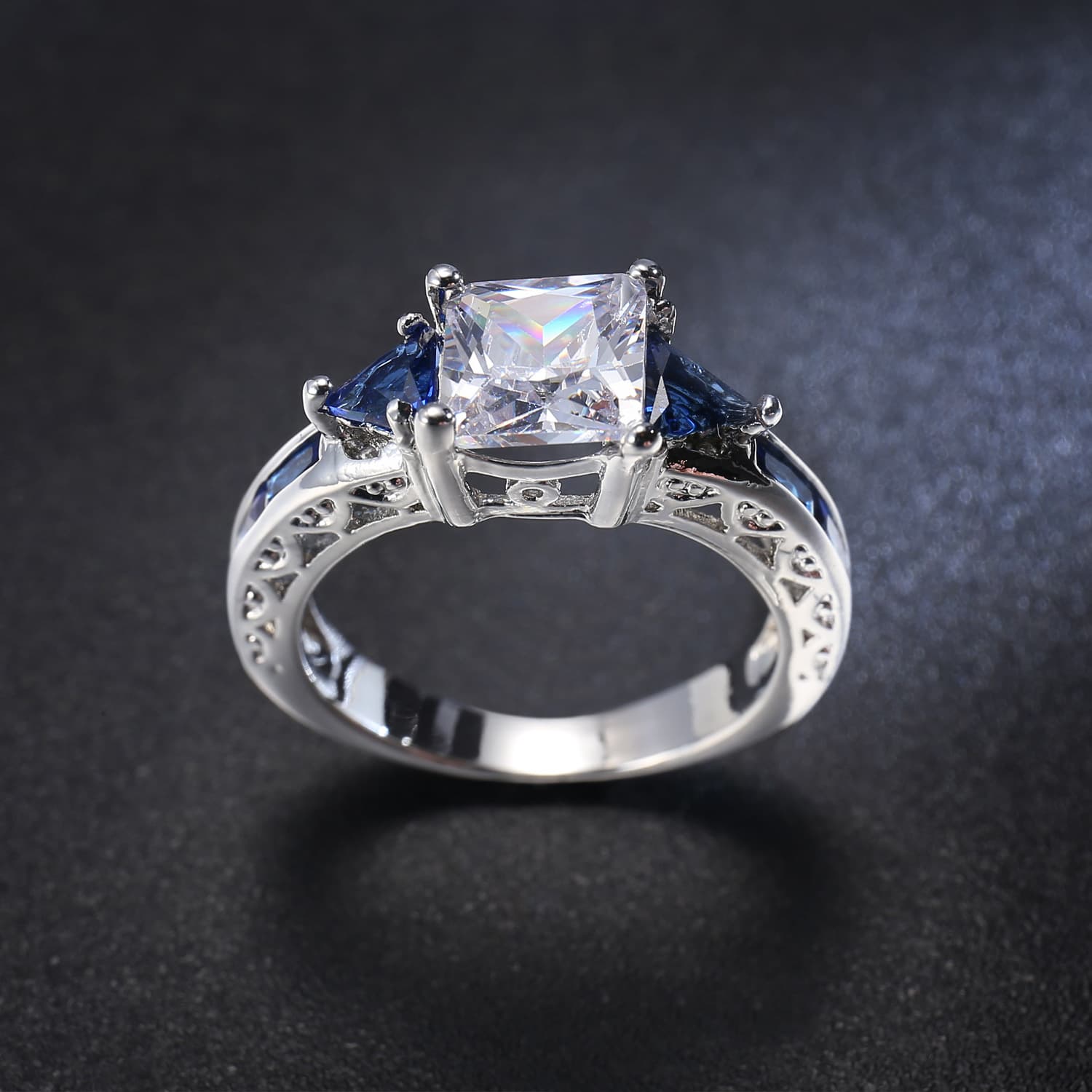 Anillo de Zirconia para Mujer