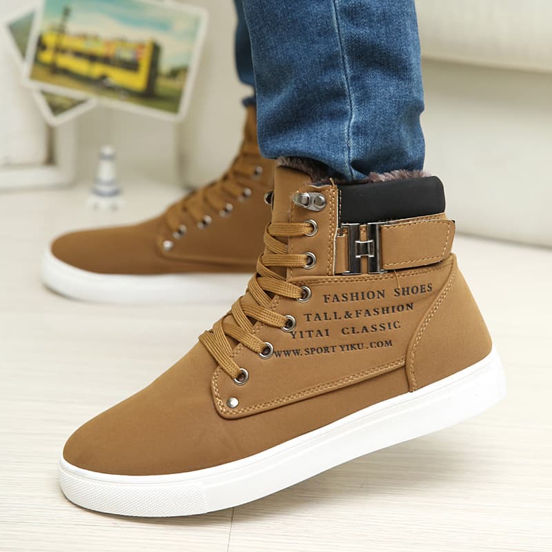 Botas de Invierno para Hombre DEKABR - Caña Alta con Forro Cálido