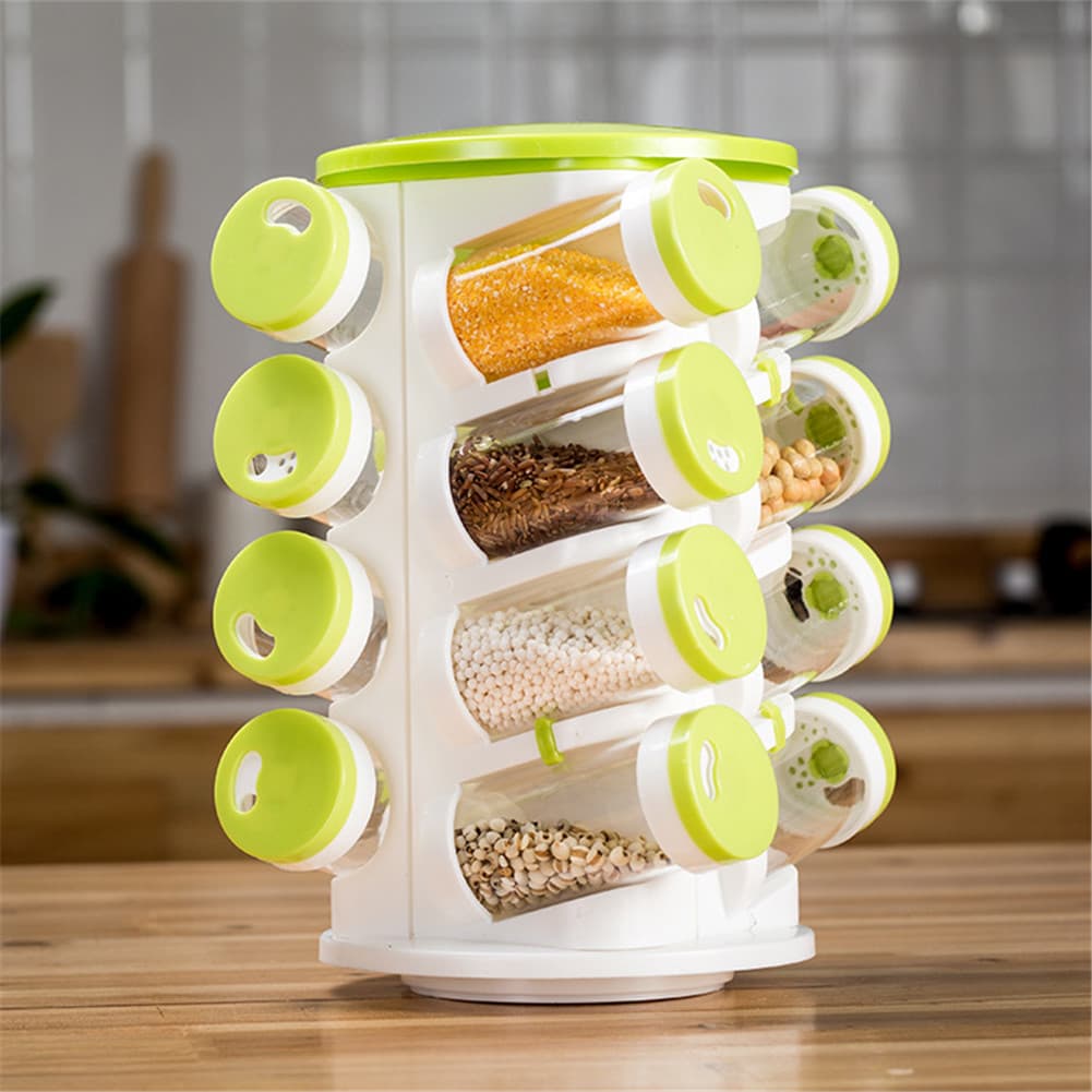 Organizador Giratorio de Especias para la Cocina