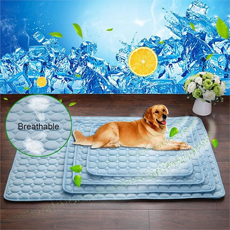 Colchoneta Refrigerante de Seda Fría para Perros y Gatos