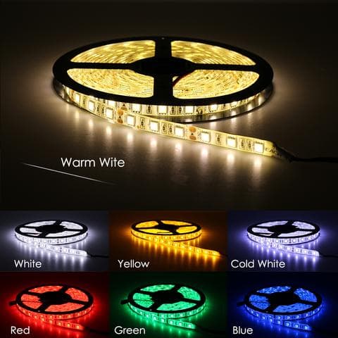 Tira de Luces LED Flexible 60 Cuentas Impermeable