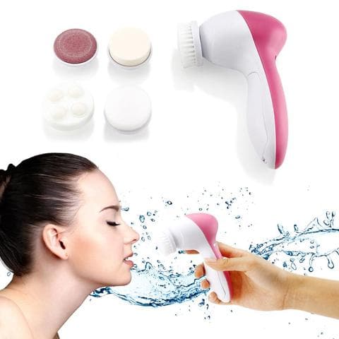 Limpiador facial eléctrico con masaje anti-puntos negros