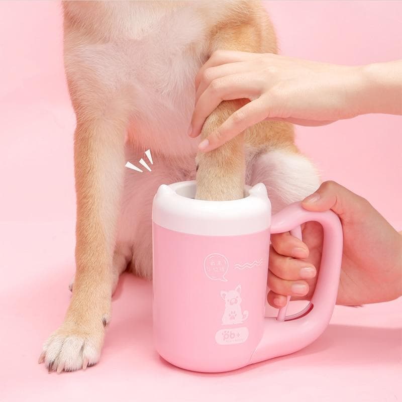 Vaso Limpiador de Patas para Mascotas